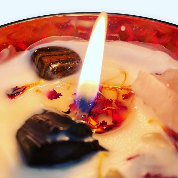 ❤️❤️❤️ Organic Crystal gem candle! - Picture 2 of 10